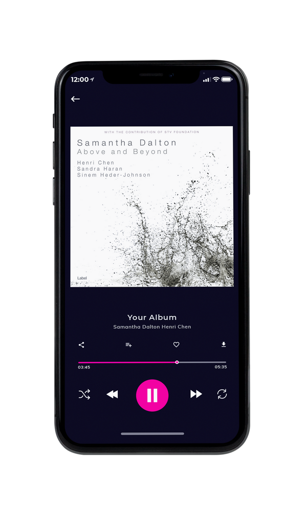 Tablet view of Premade Pop Album Cover - Celeste #15 | AlbumArtZone*