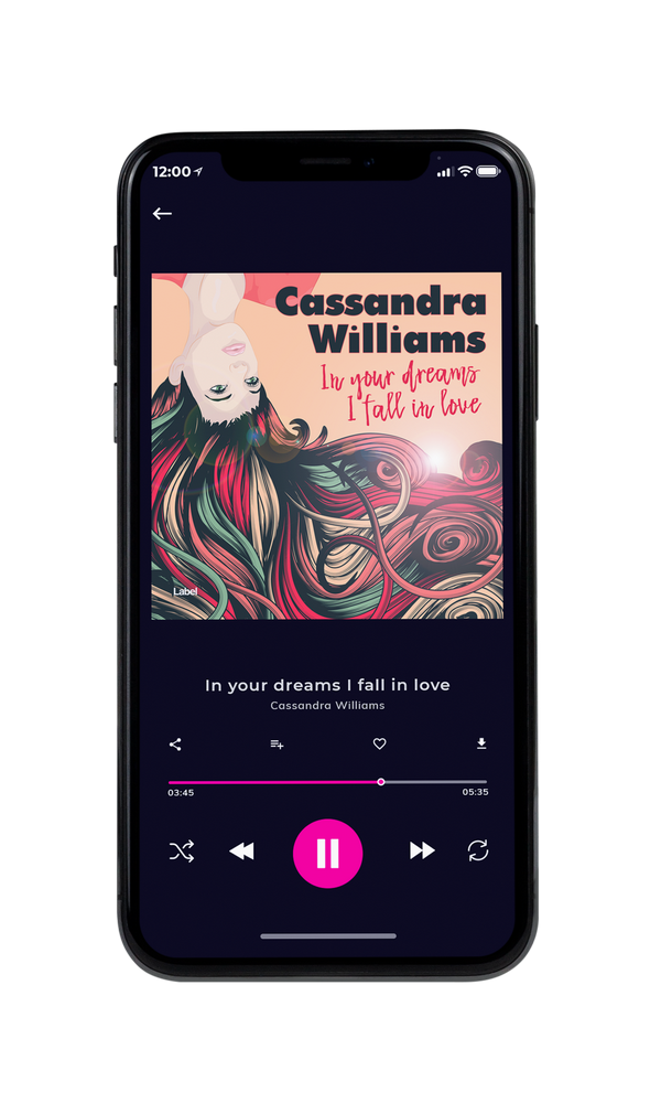Tablet view of Premade Pop Album Cover - Mandys Pink #37 | AlbumArtZone*