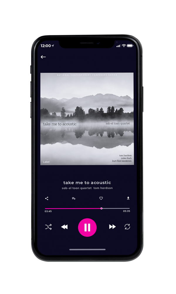 Tablet view of Premade Traditional Jazz & Blues Album Cover - Cloud #76 | AlbumArtZone*