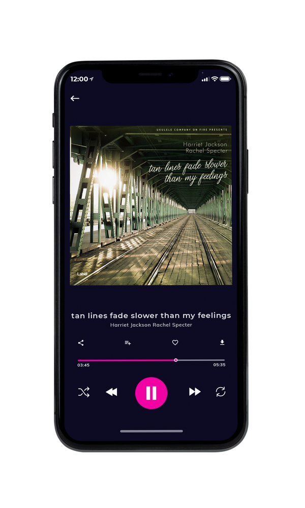 Tablet view of Premade Country & Acoustic Album Cover - Rangitoto #84 | AlbumArtZone*
