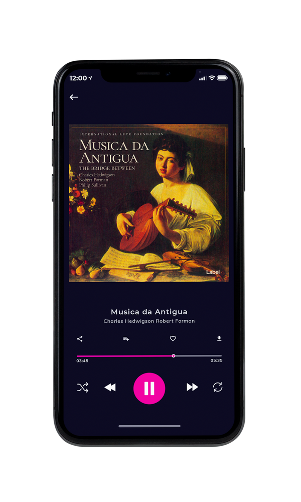 Tablet view of Premade Classical & Romantic Music Album Cover - Old Gold #169 | AlbumArtZone*