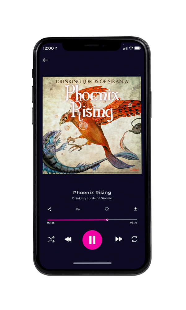 Tablet view of Premade Indie & Folk Music Book Cover - Akaroa #199 | AlbumArtZone*