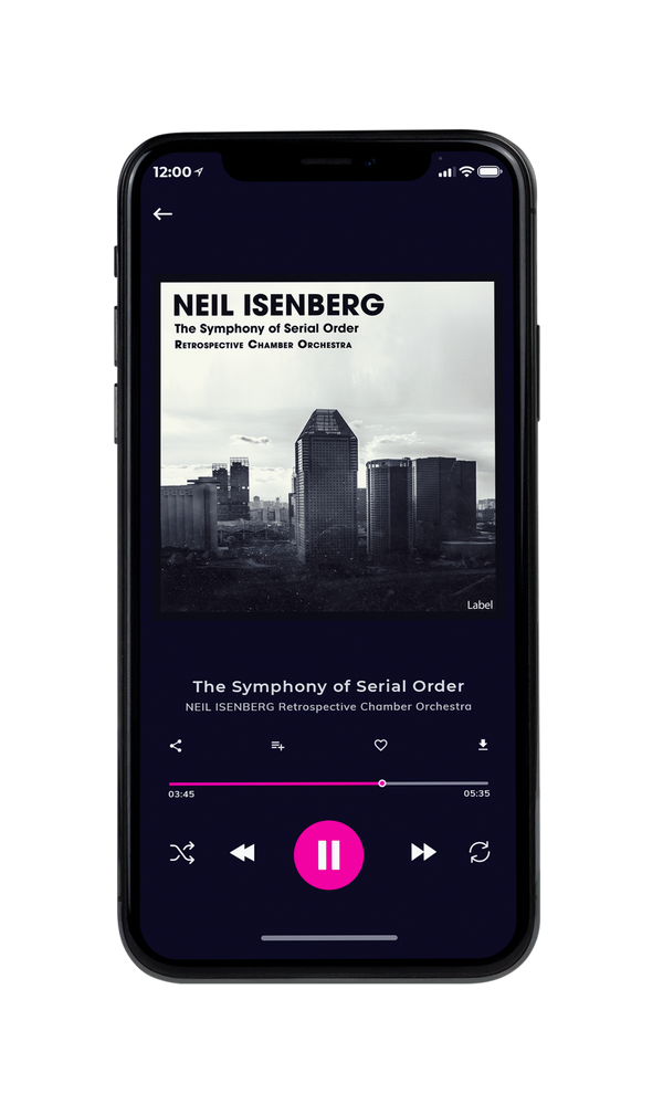 Tablet view of Premade Contemporary Music Album Cover - Shark #232 | AlbumArtZone*