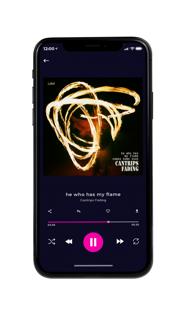 Tablet view of Premade EDM, House & Dub Album Cover - Graphite #247 | AlbumArtZone*