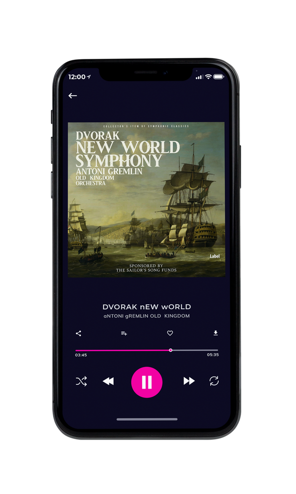Tablet view of Premade Classical & Romantic Music Album Cover - Go Ben #344 | AlbumArtZone*