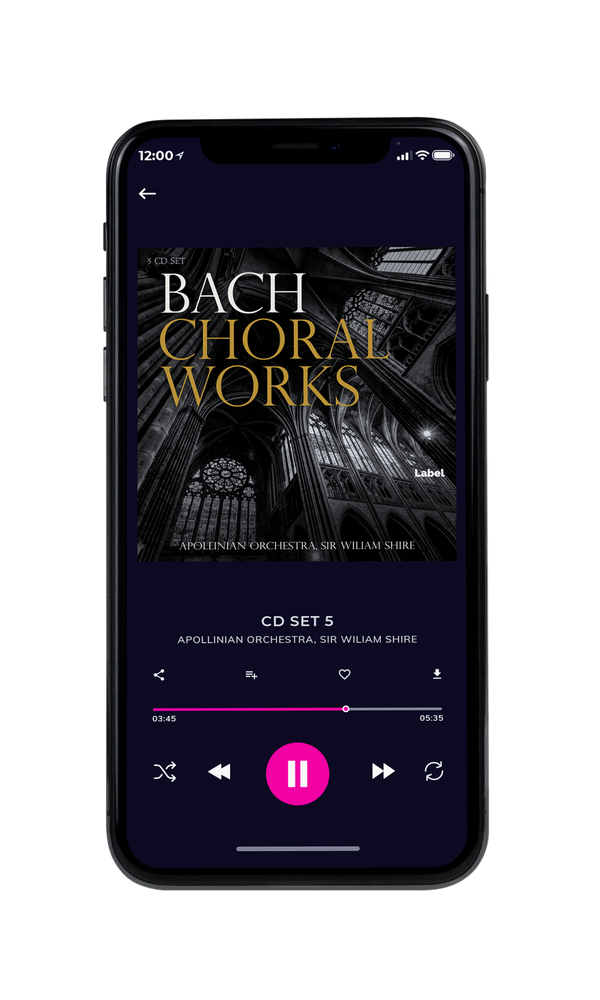 Tablet view of Premade Early Music Album Cover - Cod Gray #354 | AlbumArtZone*