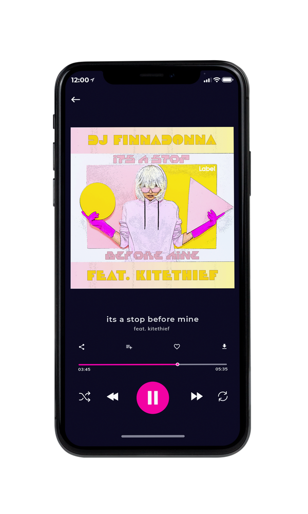 Tablet view of Premade Pop Album Cover - White Linen #391 | AlbumArtZone*