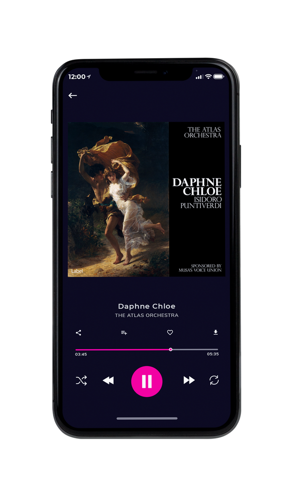 Tablet view of Premade Classical & Romantic Music Album Cover - Cod Gray #424 | AlbumArtZone*