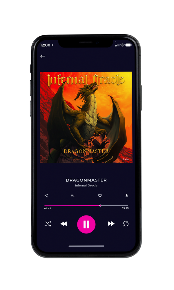 Tablet view of Premade Heavy Metal & Gothic Metal Album Cover - Mikado #436 | AlbumArtZone*