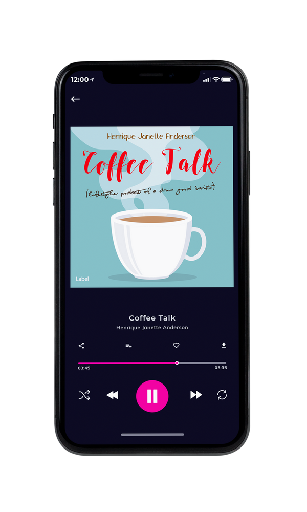 Tablet view of Premade Podcast Album Cover - Jet Stream #471 | AlbumArtZone*