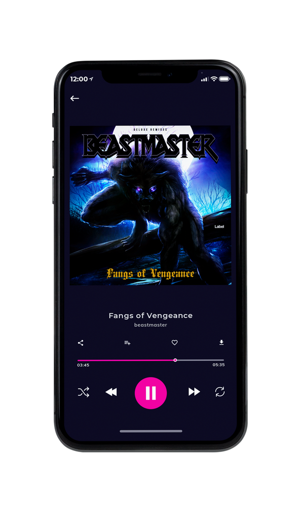 Tablet view of Premade Heavy Metal & Gothic Metal Album Cover - Heather #516 | AlbumArtZone*
