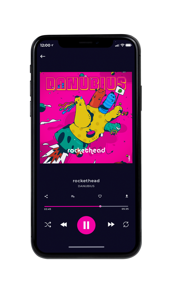 Tablet view of Premade Rock,Punk & Alternative Album Cover - Red Violet #533 | AlbumArtZone*