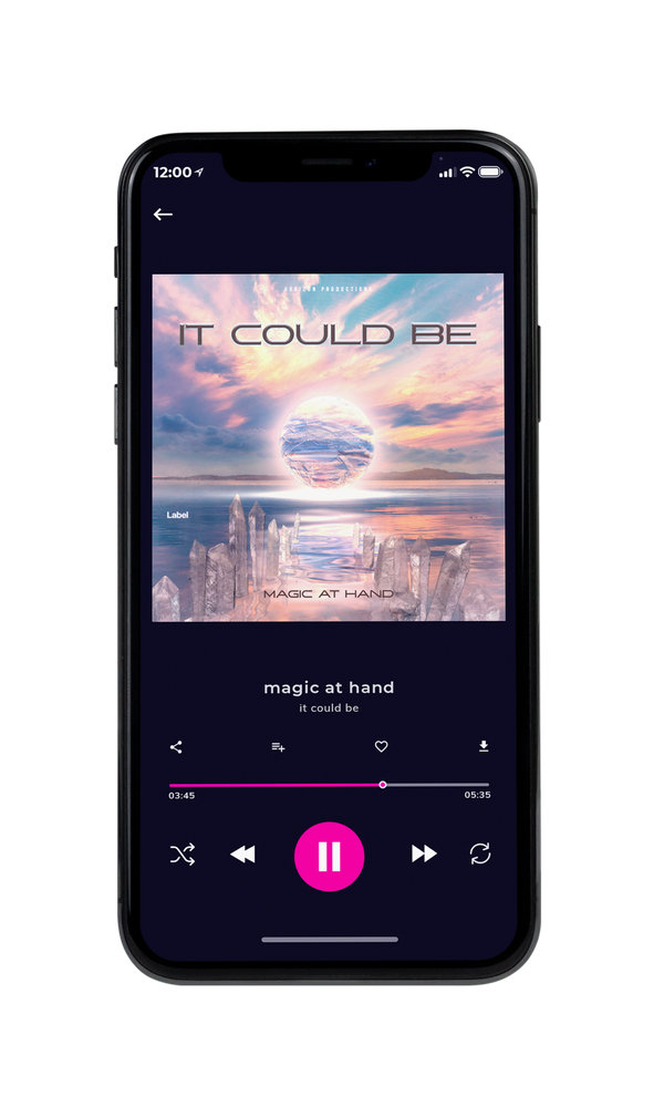 Tablet view of Premade Electronica & Ambient Album Cover - Cold Turkey #563 | AlbumArtZone*