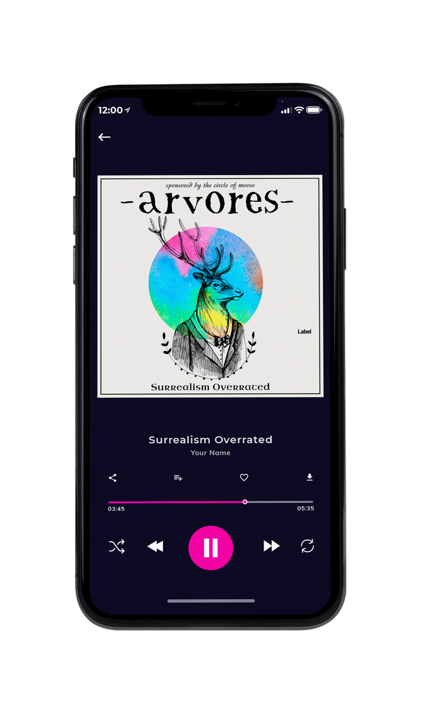 Tablet view of Premade Rock,Punk & Alternative Album Cover - Paradiso #628 | AlbumArtZone*