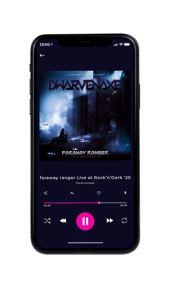 Tablet view of Premade Heavy Metal & Gothic Metal Album Cover - Vulcan #655 | AlbumArtZone*