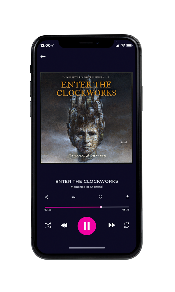 Tablet view of Premade Heavy Metal & Gothic Metal Book Cover - Tuatara #656 | AlbumArtZone*