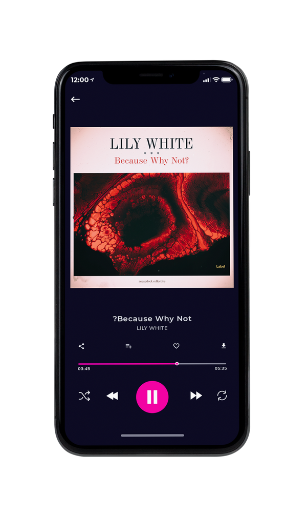 Tablet view of Premade Contemporary Music Album Cover - Linen #847 | AlbumArtZone*