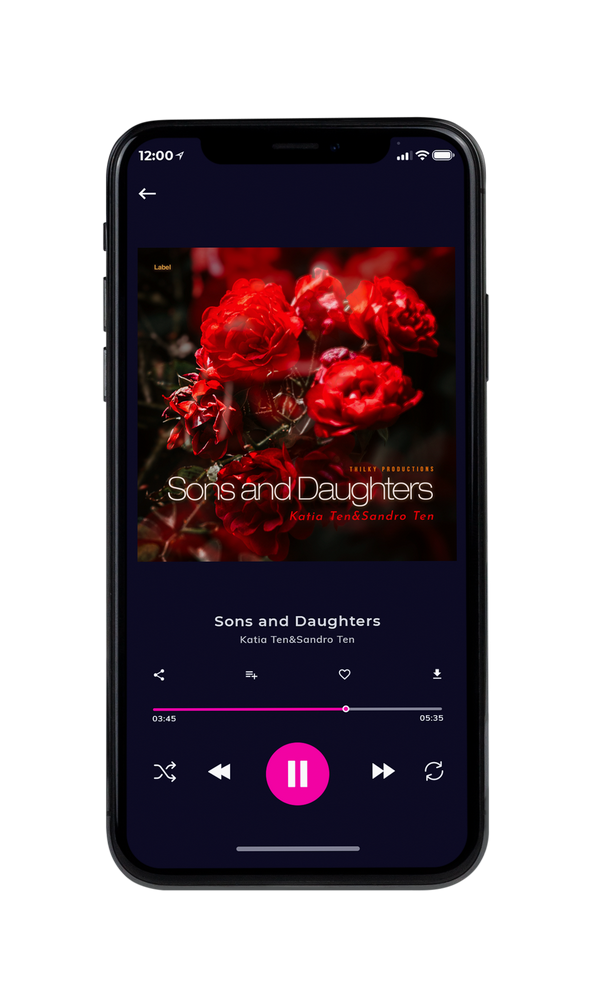 Tablet view of Premade Pop Album Cover - Valencia #870 | AlbumArtZone*