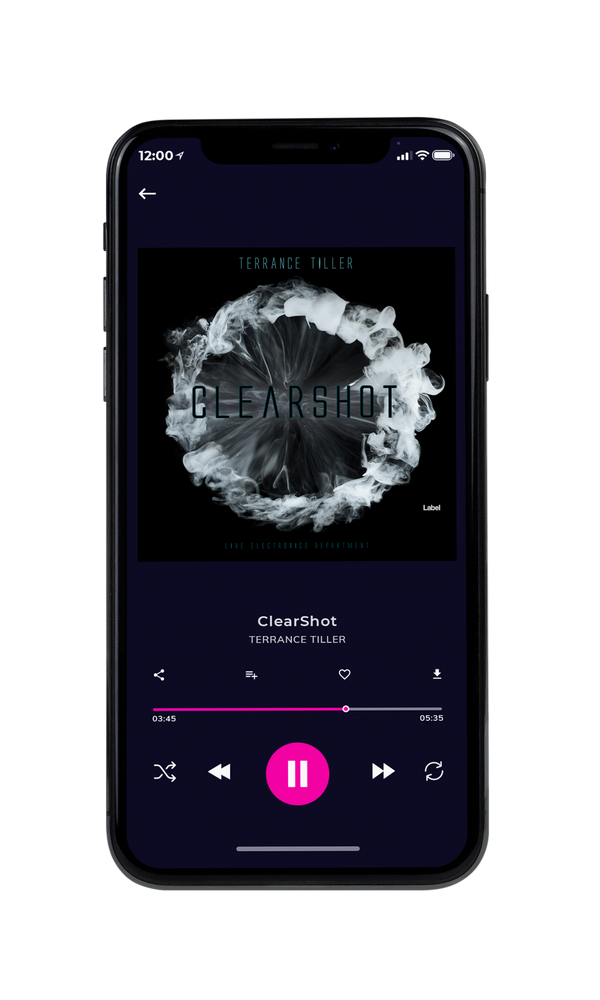 Tablet view of Premade Hip-hop, Rap & Trap Album Cover - Pumice #962 | AlbumArtZone*