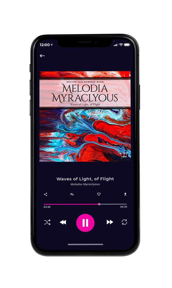 Tablet view of Premade Indie & Folk Music Album Cover - Ebony Clay #1019 | AlbumArtZone*