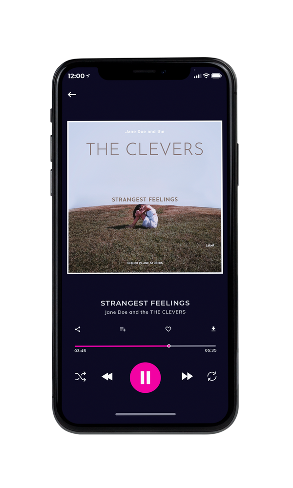 Tablet view of Premade Pop Album Cover - Birch #1046 | AlbumArtZone*