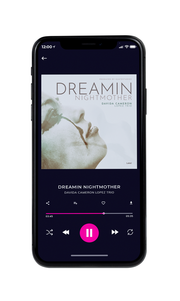 Tablet view of Premade Podcast Album Cover - Tasman #1061 | AlbumArtZone*