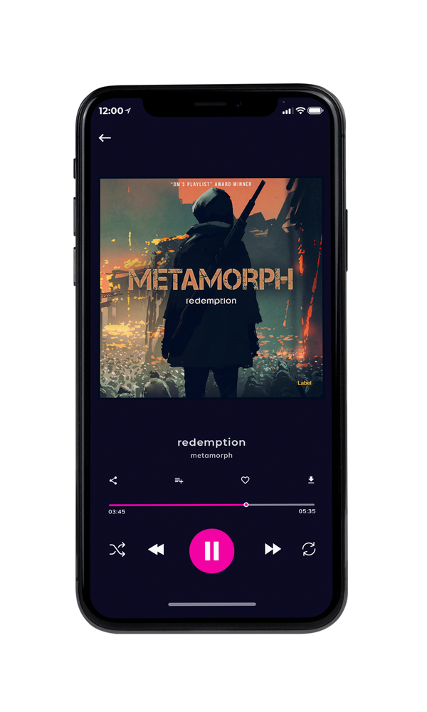 Tablet view of Premade Heavy Metal & Gothic Metal Album Cover - Ebony Clay #1114 | AlbumArtZone*