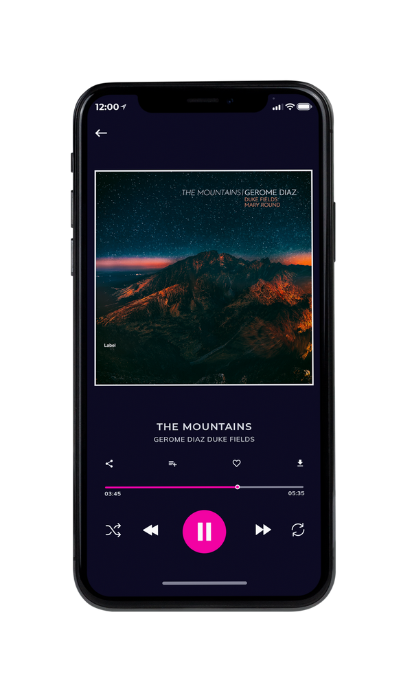 Tablet view of Premade Electronica & Ambient Album Cover - Aztec #1127 | AlbumArtZone*