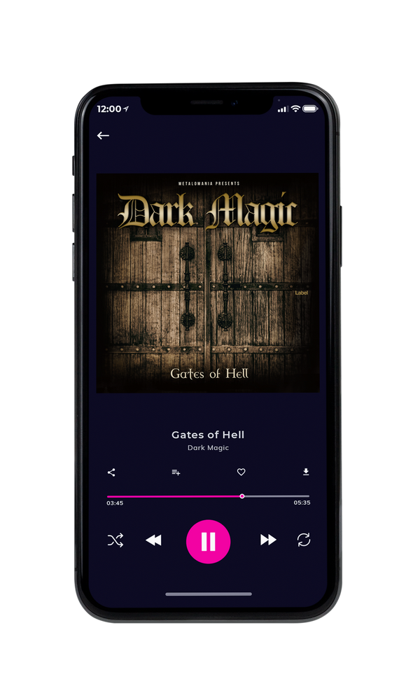 Tablet view of Premade Heavy Metal & Gothic Metal Album Cover - Zeus #1196 | AlbumArtZone*