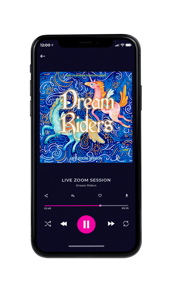 Tablet view of Premade Podcast Album Cover - Calico #1205 | AlbumArtZone*
