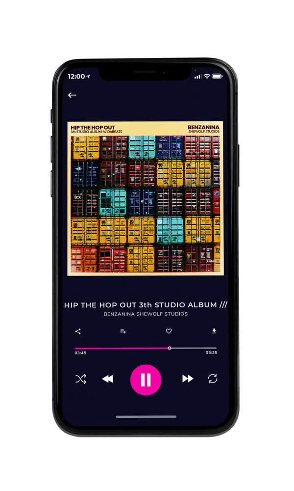 Tablet view of Premade Contemporary Music Album Cover - Eclipse #1225 | AlbumArtZone*