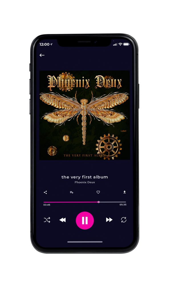 Tablet view of Premade Indie & Folk Music Book Cover - Twine #1323 | AlbumArtZone*