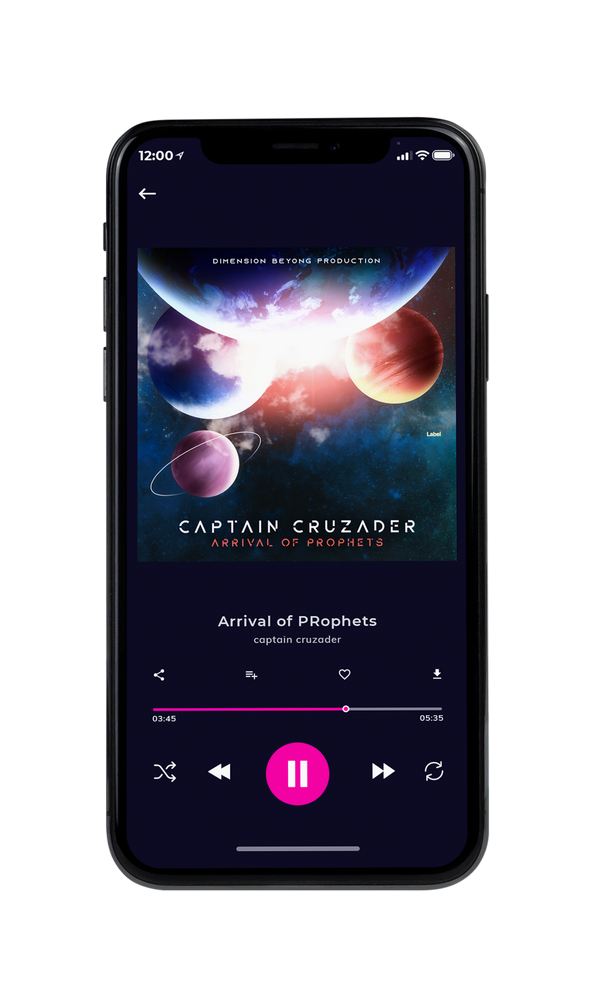 Tablet view of Premade Electronica & Ambient Album Cover - Blossom #1352 | AlbumArtZone*
