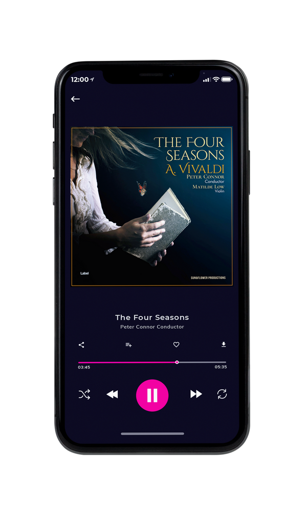 Tablet view of Premade Classical & Romantic Music Book Cover - Ebony #1373 | AlbumArtZone*