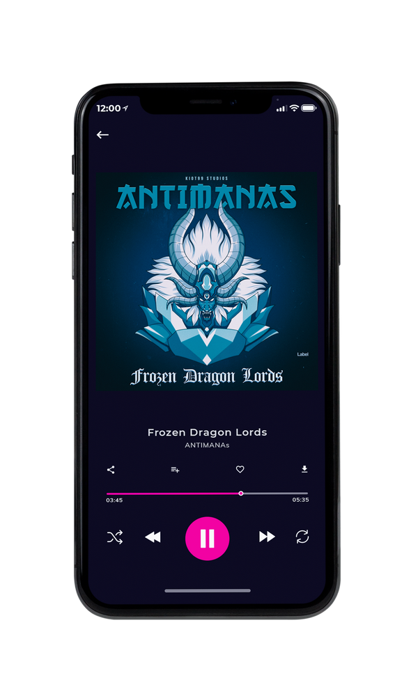 Tablet view of Premade Podcast Album Cover - Black Pearl #1491 | AlbumArtZone*