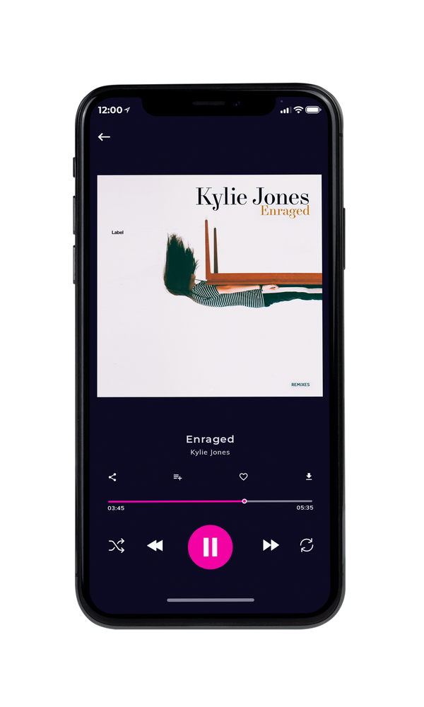 Tablet view of Premade Pop Album Cover - Hint Of Red #1743 | AlbumArtZone*