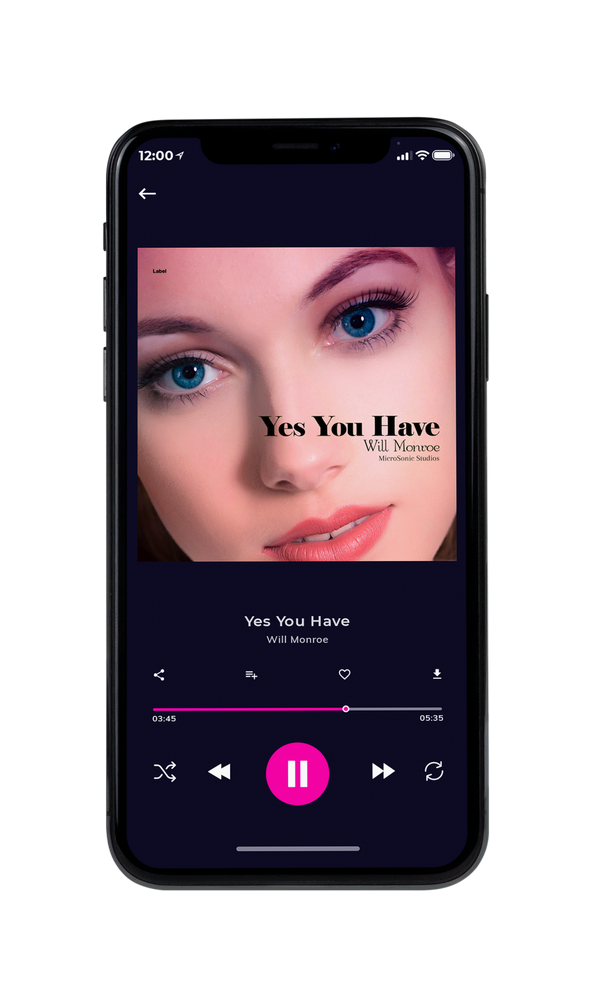 Tablet view of Premade Pop Album Cover - My Pink #1790 | AlbumArtZone*
