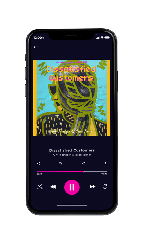 Tablet view of Premade Pop Album Cover - Wasabi #1800 | AlbumArtZone*