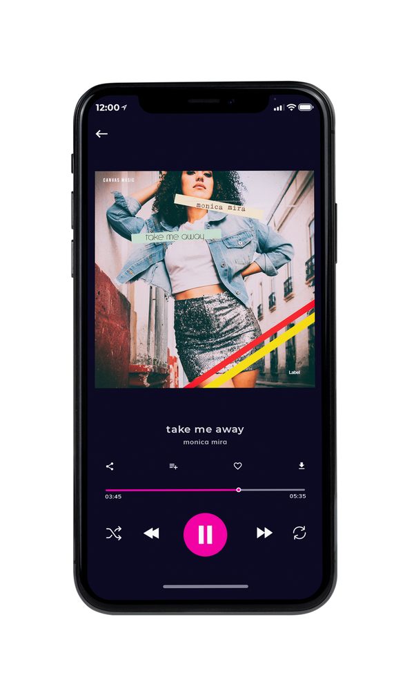 Tablet view of Premade Pop Album Cover - Swirl #1938 | AlbumArtZone*