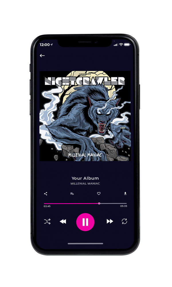 Tablet view of Premade Rock,Punk & Alternative Album Cover - Shark #2034 | AlbumArtZone*