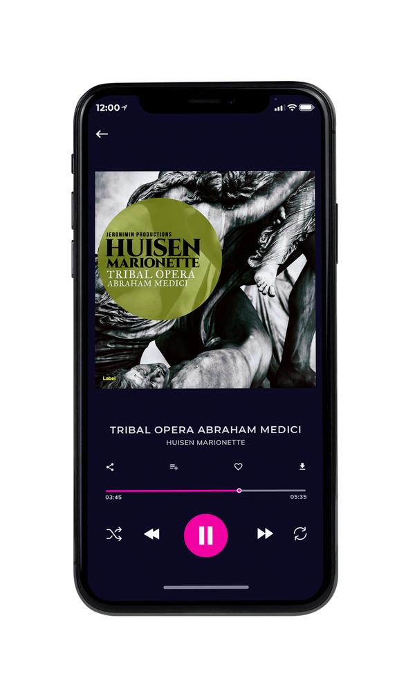 Tablet view of Premade Classical & Romantic Music Album Cover - Log Cabin #2039 | AlbumArtZone*