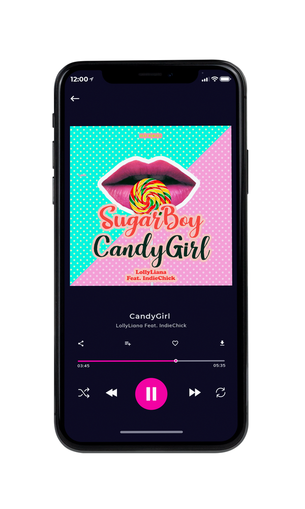 Tablet view of Premade Podcast Album Cover - Tiara #2081 | AlbumArtZone*