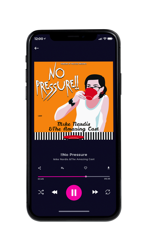 Tablet view of Premade Podcast Album Cover - Pizazz #2112 | AlbumArtZone*