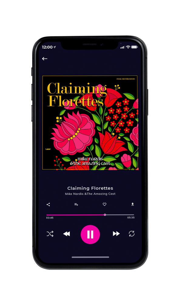 Tablet view of Premade Indie & Folk Music Album Cover - Amaranth #2113 | AlbumArtZone*