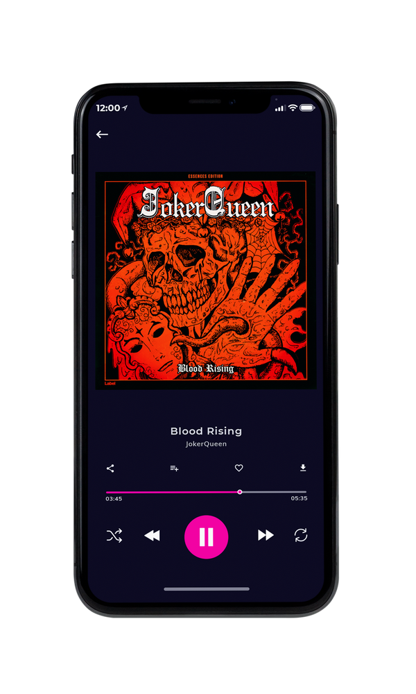 Tablet view of Premade Heavy Metal & Gothic Metal Album Cover - Graphite #2181 | AlbumArtZone*