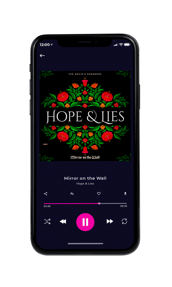 Tablet view of Premade Pop Album Cover - Flame Pea #2265 | AlbumArtZone*