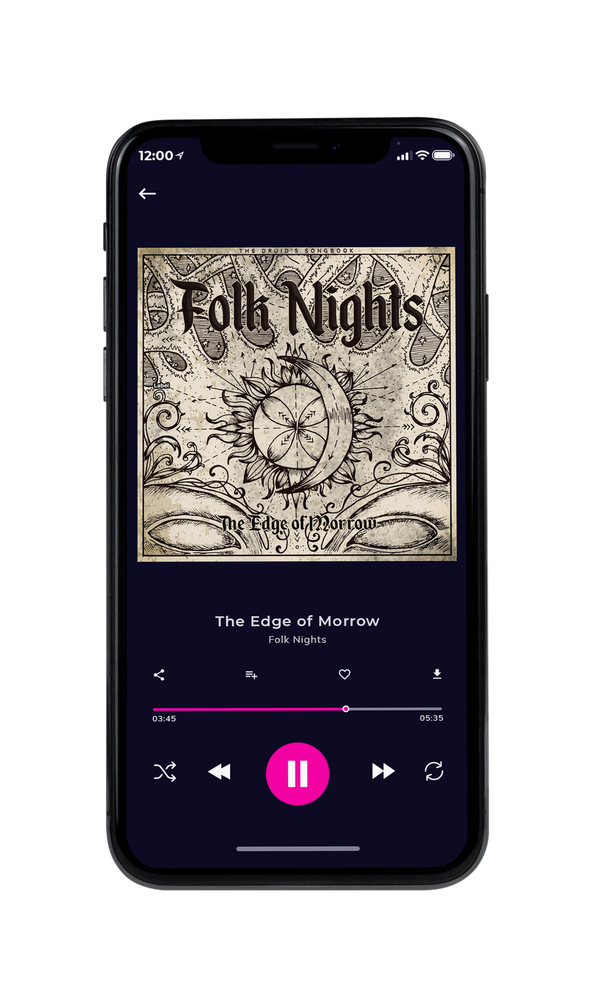 Tablet view of Premade Indie & Folk Music Album Cover - Akaroa #2267 | AlbumArtZone*
