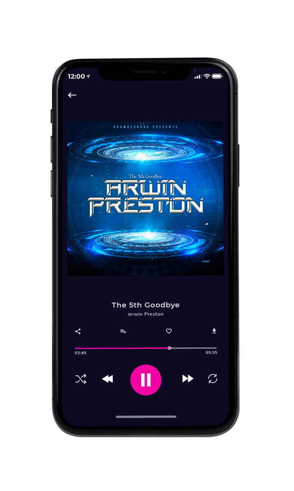 Tablet view of Premade EDM, House & Dub Album Cover - Catalina Blue #2295 | AlbumArtZone*