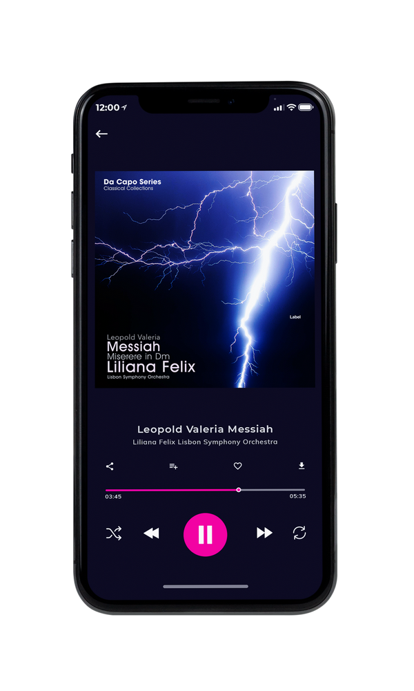 Tablet view of Premade Early Music Album Cover - Periwinkle Gray #2342 | AlbumArtZone*