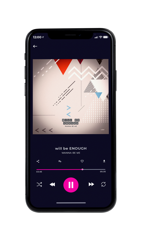 Tablet view of Premade EDM, House & Dub Album Cover - Stark White #2442 | AlbumArtZone*